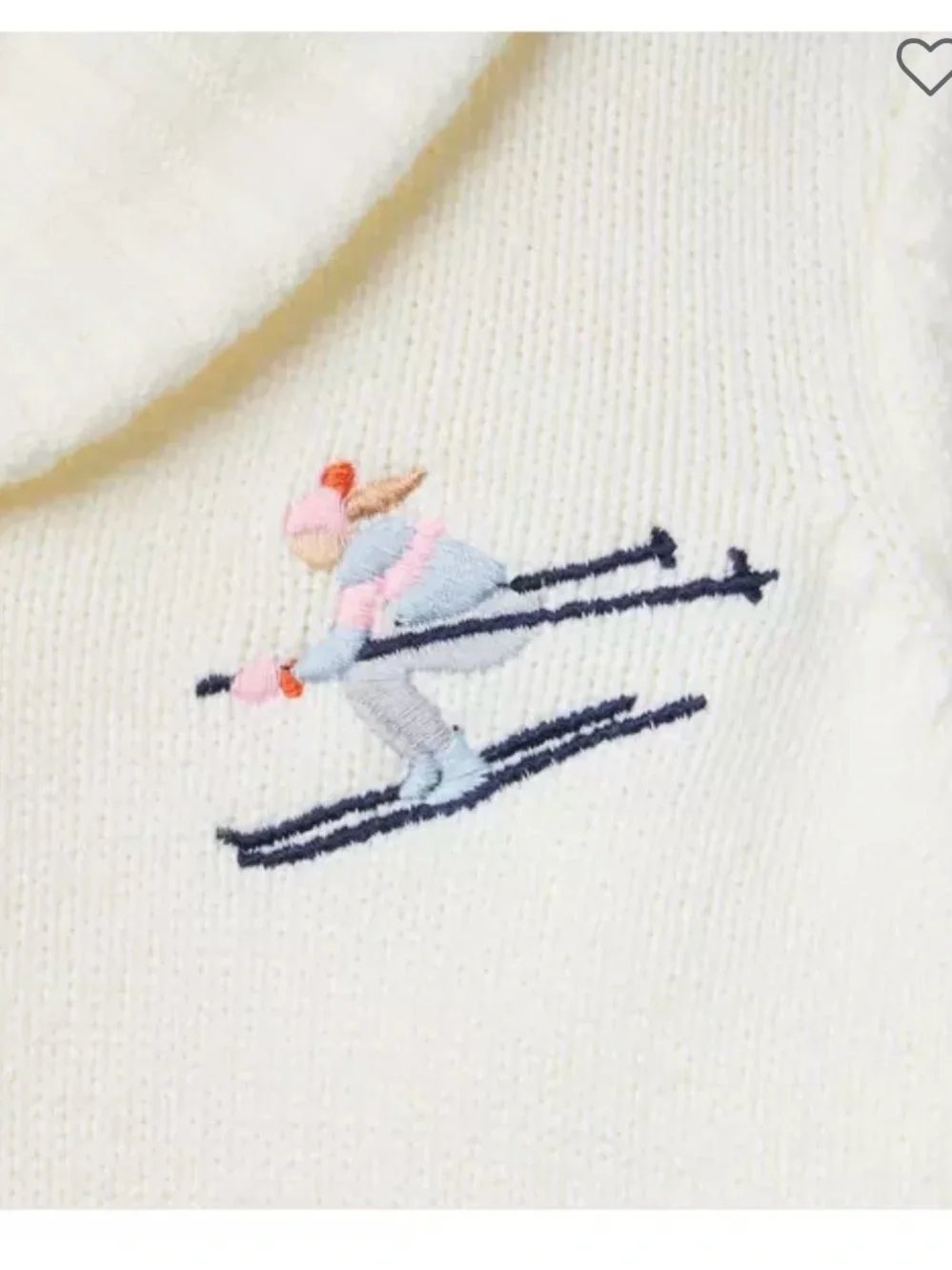 Janie and Jack cream knit